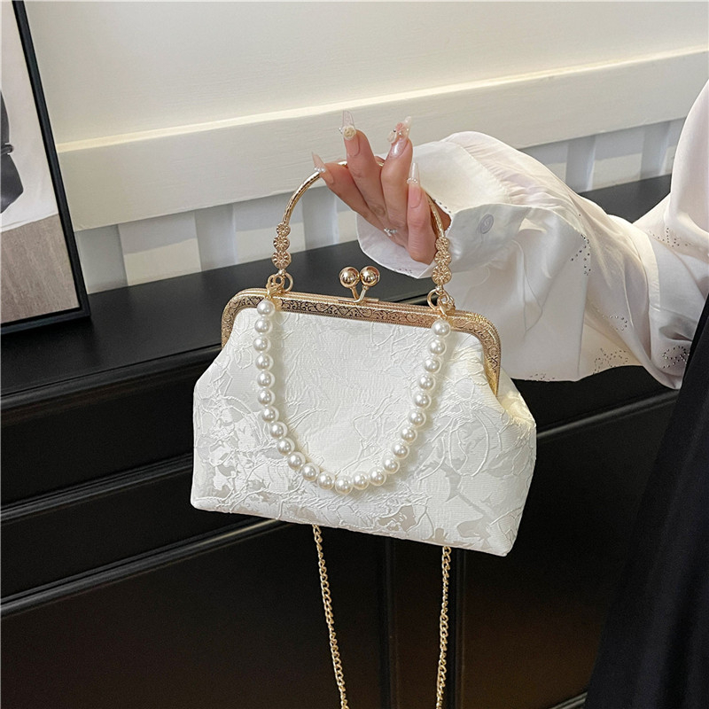 Vintage Classic Lace Bag pearl - огляд і ціна Evening Bag Beaded