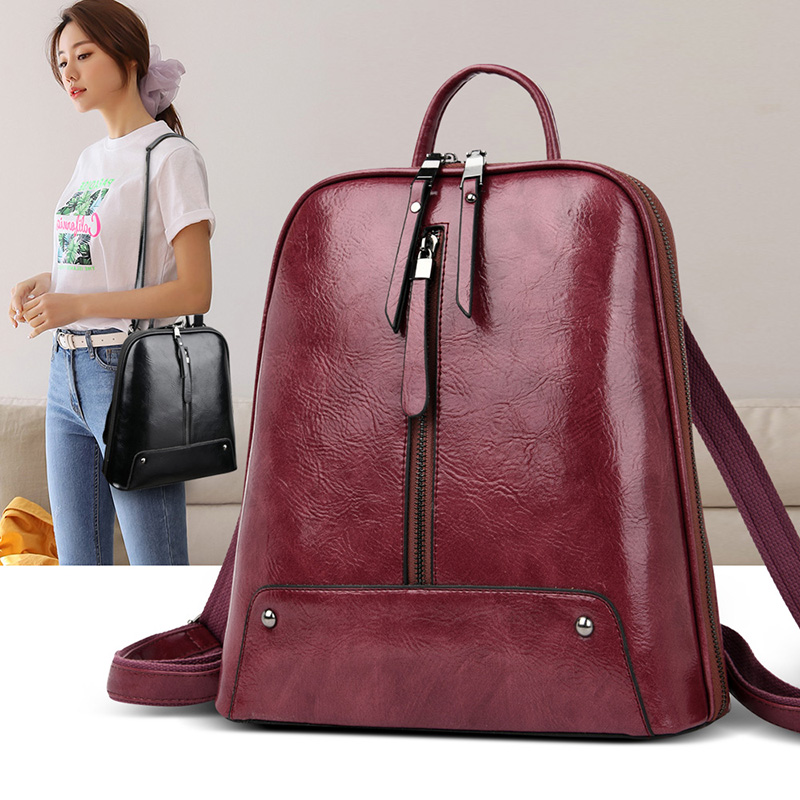 Women Leather Backpack Fashion - огляд і ціна Women Bags In Sale