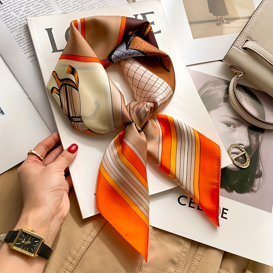 Luxury Horse Pattern Silk Squa - огляд і ціна Women Bags For Office