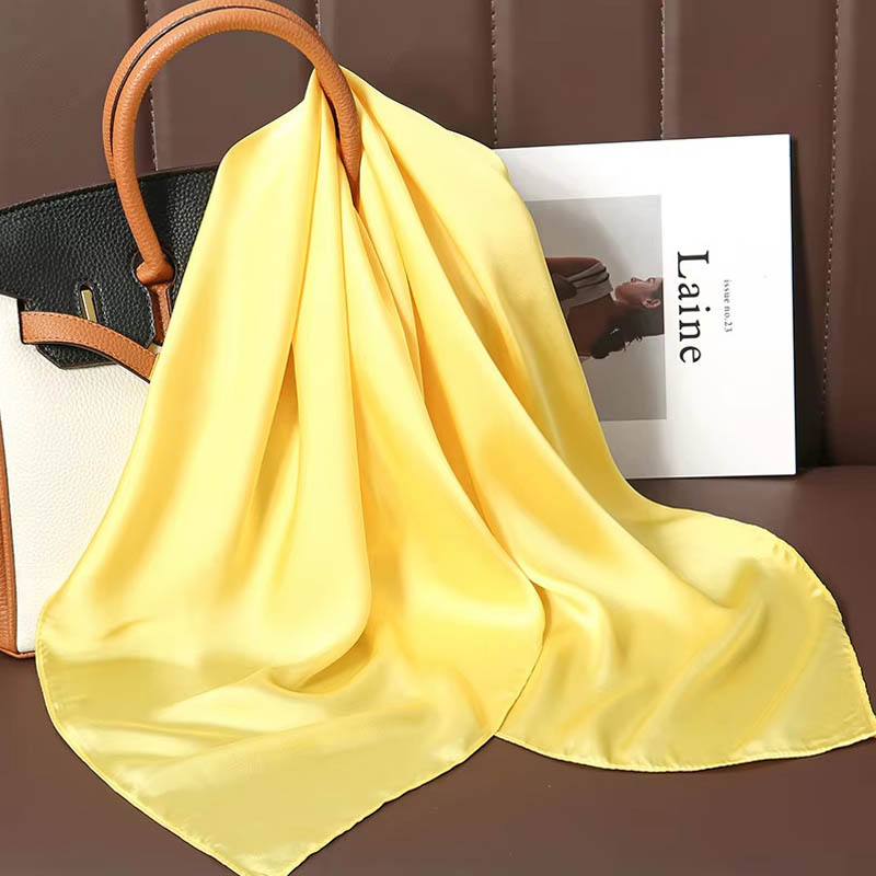 Luxury Solid Color Silk Square - огляд і ціна Women Bags For Office