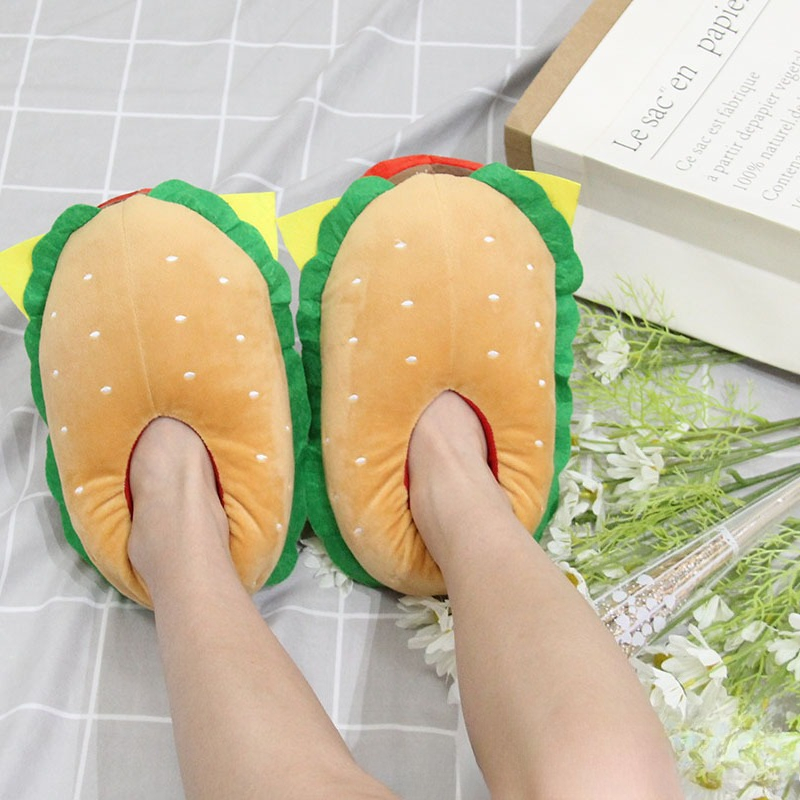New Cartoon Hamburger Plush Sl - огляд і ціна Women Bags New