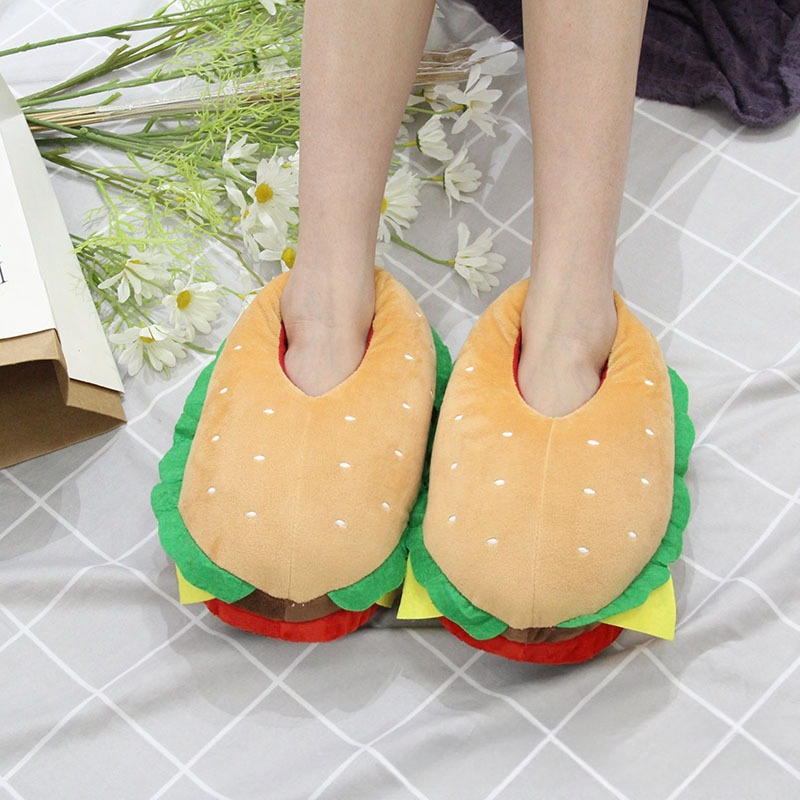 New Cartoon Hamburger Plush Sl - огляд і ціна Women Bags New