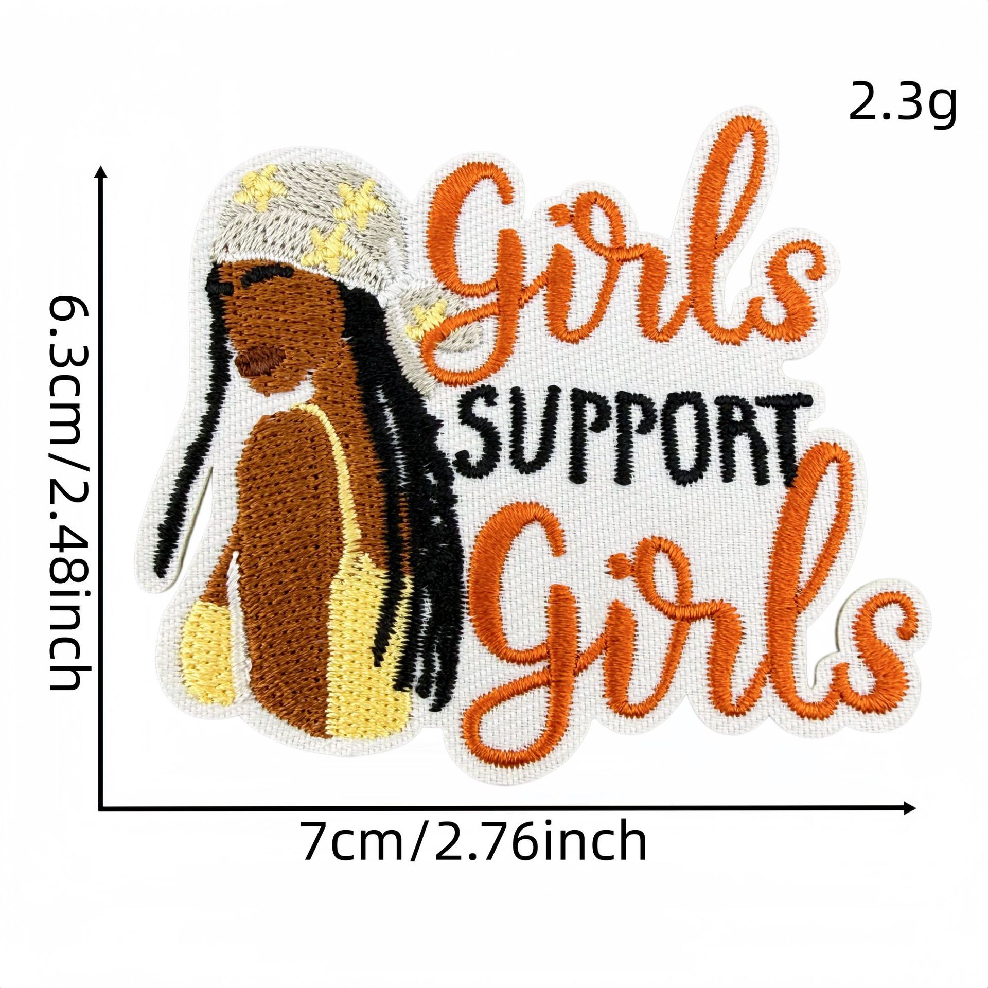 Black Girl Iron On Patches Emb - огляд і ціна Women Bags Pictures