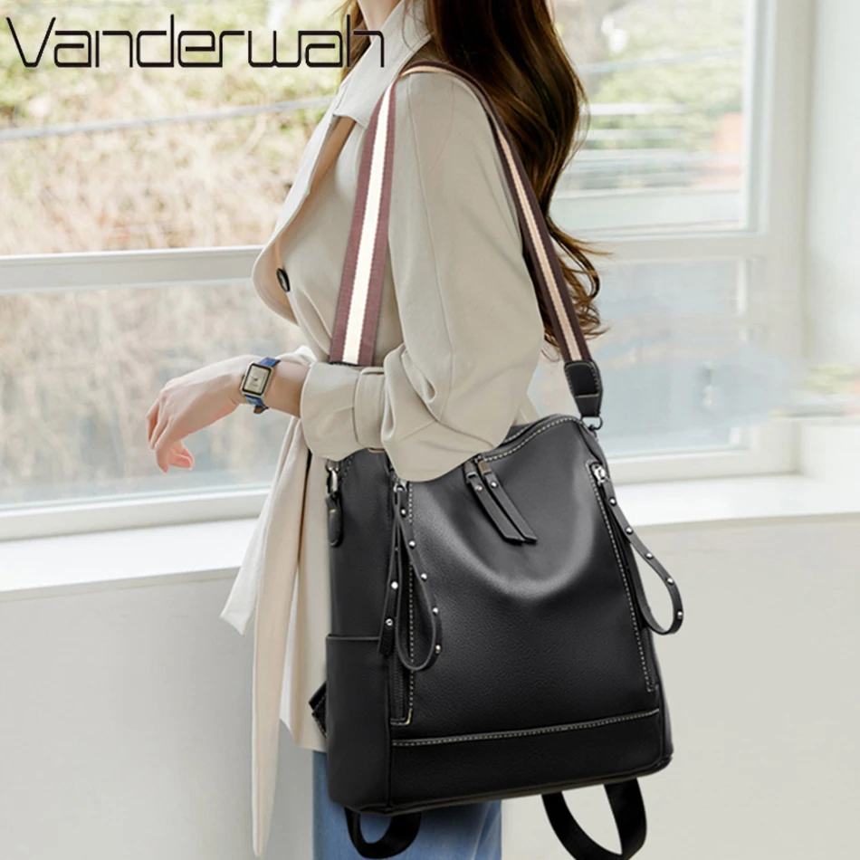 Brand Luxury Backpacks Soft Le - огляд і ціна Women'S Bags Going Out