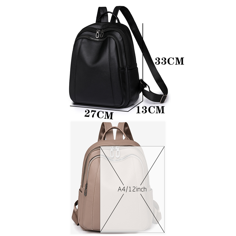 High Quality Leather Backpack  - огляд і ціна Women Bags In Sale