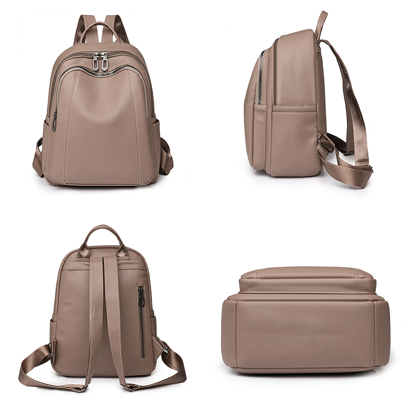 High Quality Leather Backpack  - огляд і ціна Women Bags In Sale