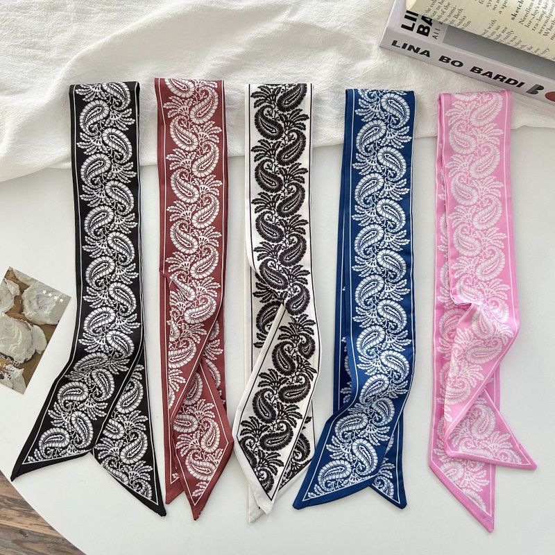 Paisley Print Satin Skinny Sca - огляд і ціна Women Bags For Office