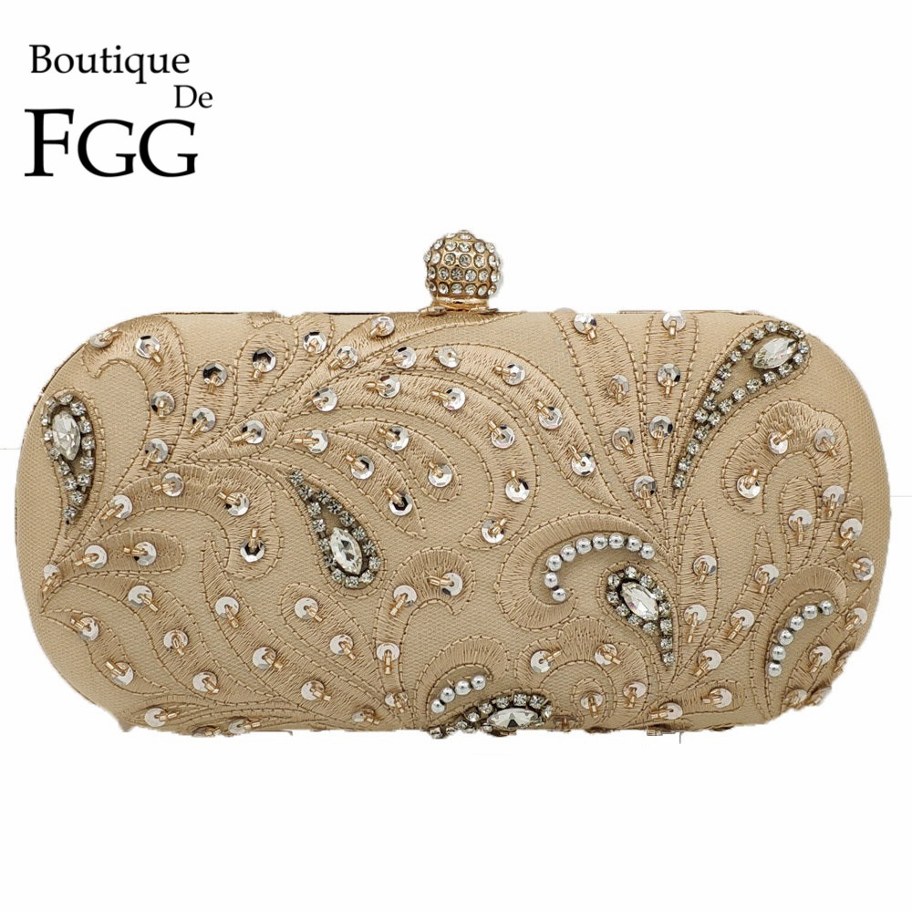 Boutique De FGG Vintage Sequin - огляд і ціна Evening Bag Beaded