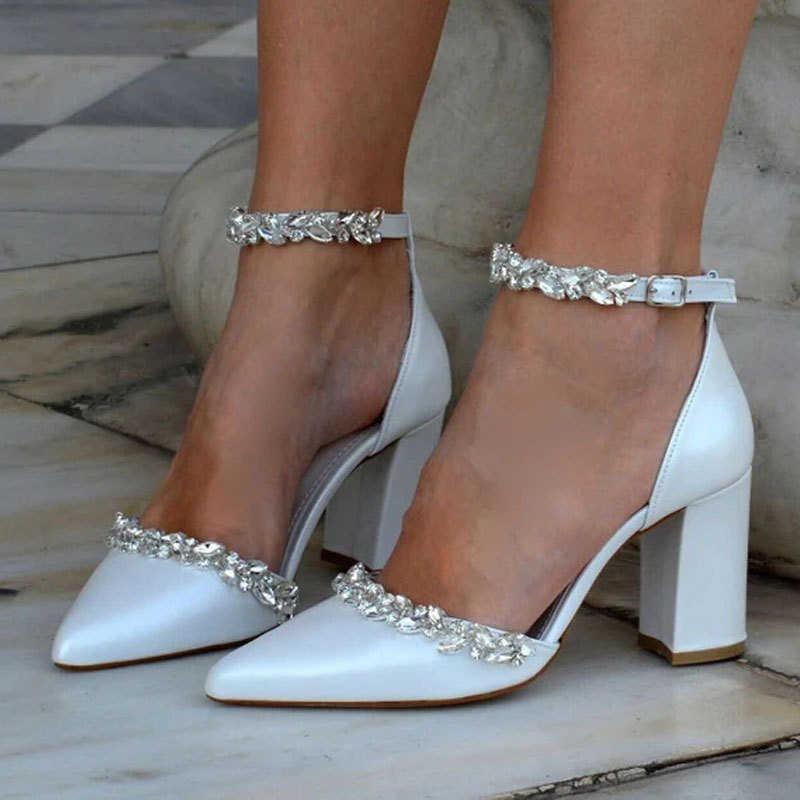 Pointed High Heel Thick Heel S - огляд і ціна Women Bags New