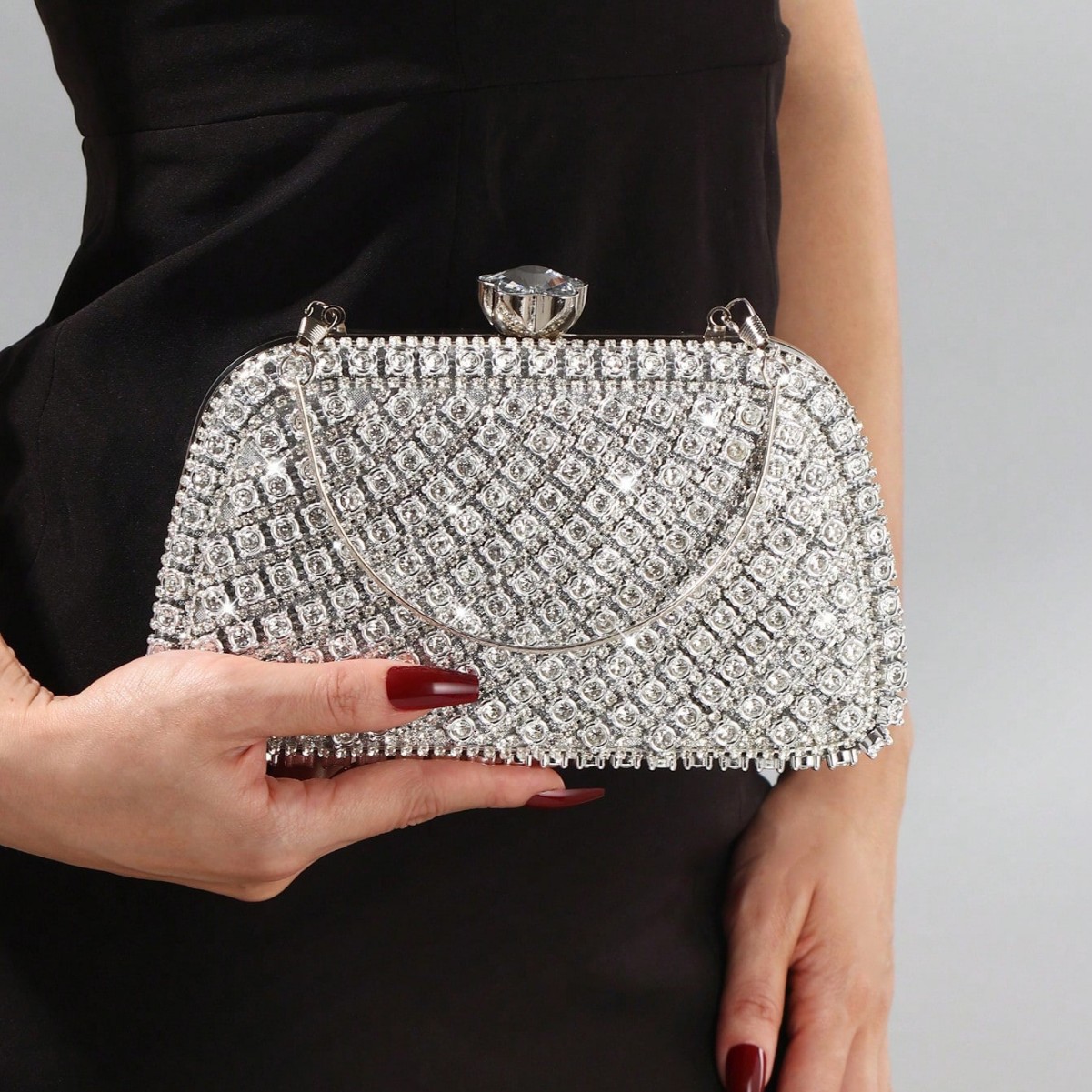Luxury Diamonds Glitter Evenin - огляд і ціна Evening Bag Beaded